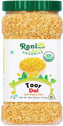Miniatura 9 de Rani Toor Dal (Split Pigeon Peas) 32 oz (2 libras) 31.99 oz ~ Todo natural, apto para gluten, sin OMG, vegano, origen indio