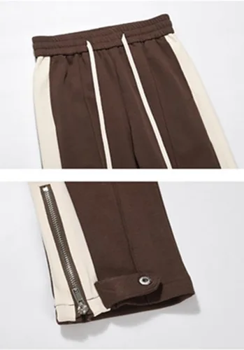 Miniatura 23 de Pantalones deportivos de gamuza sintética para mujer, pantalones de baile acampanados para hombre