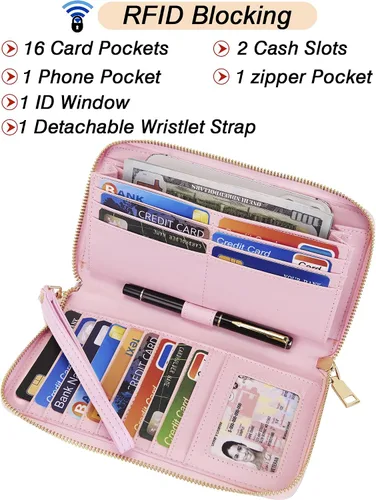 Miniatura 3 de Carteras para mujeres, bolso cartera monedero tote bandolera hobo con asa superior tipo satchel, juego de carteras de 2 piezas con 3 compartimentos
