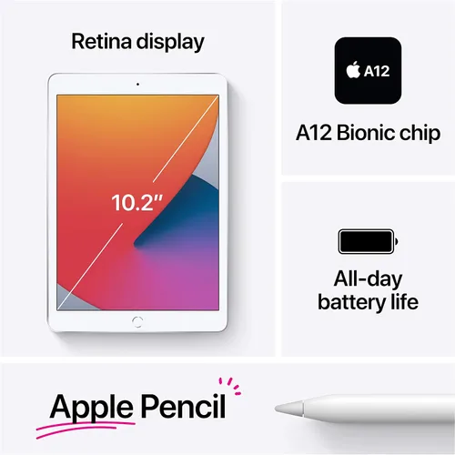 Miniatura 6 de Apple iPad 2020 (10.2 pulgadas, Wi-Fi, 32 GB) - Oro (8ª generación)