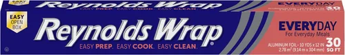 Papel Aluminio Reynolds Wrap, 200 Pies Cuadrados