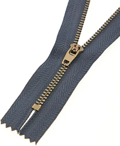 Miniatura 7 de Leekayer Cremallera de latón de 8 pulgadas, cremallera 3# para jeans, cremallera de extremo cerrado para botas, bolsos, mochila, cremallera de Cinta