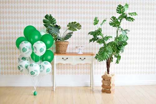 Miniatura 4 de Treasures Gifted - Globos de un solo color mate, Verde oscuro