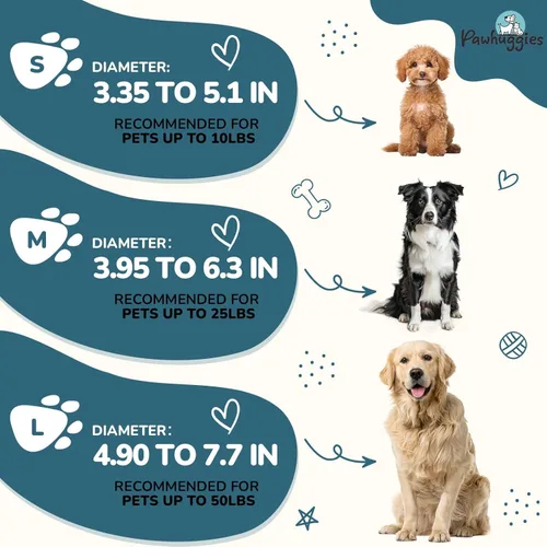 Miniatura 8 de Collar de perro azul para perros pequeños, transpirable, antiolor y suave, cómodo para cachorros de piel sensible, 90% rayón de bambú, hebilla Azul