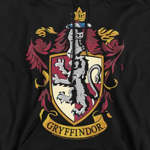 Miniatura 2 de Trevco Harry Potter Gryffindor Crest - Sudadera con capucha unisex para adultos