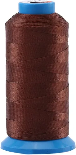 Miniatura 38 de Selric [1500 yardas/recubierto/sin desenredo/22 colores disponibles] Hilos de nailon prensado resistentes #69 T70 tamaño 210D/3 para tapicería