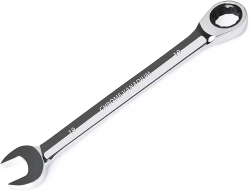 Miniatura 17 de Egofine Llave combinada de trinquete de 1-1/8 pulgadas SAE, llave de engranajes de grado industrial con diseño de 12 puntos, trinquete de 72