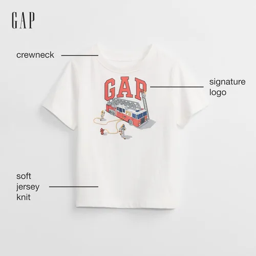 Miniatura 2 de Gap Baby-Boys Short Sleeve Logo T-Shirt