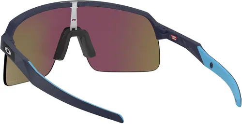 Miniatura 6 de Oakley Lentes de sol unisex con montura negra mate, lentes Prizm Road, 0.000in