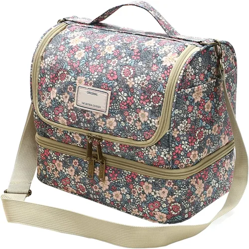 Miniatura 22 de Nanxson Bolsas de almuerzo reutilizables, aisladas, a prueba de fugas, enfriadoras para adultos, hombres y mujeres, para el trabajo, viajes, picnic