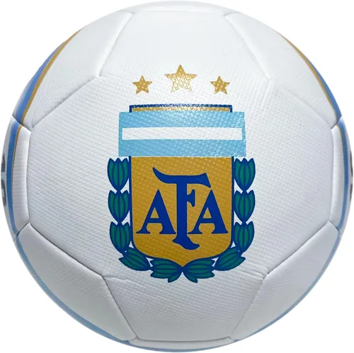 Miniatura 2 de Icon Sports Balón de fútbol de la Asociación Argentina de Fútbol con licencia Messi-Blanco