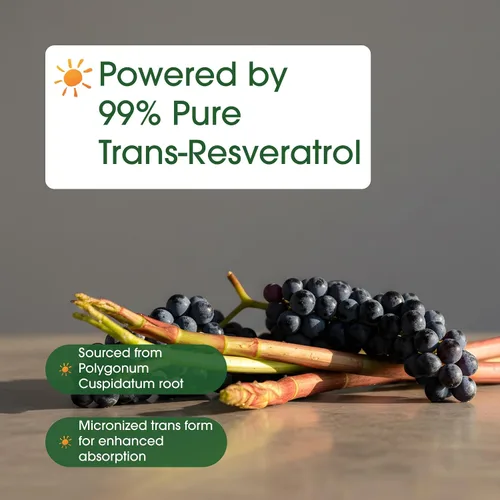 Miniatura 6 de NatureBell Resveratrol - 180 cápsulas vegetarianas - 1,000 mg de extracto de Polygonum Cuspidatum - Apoyo antioxidante - Corazón, cerebro