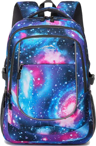 Miniatura 18 de ProEtrade Mochila para universidad, viajes, negocios, senderismo, apta para laptop de hasta 15.6 pulgadas, Negro, 15,6 pulg., Mochilas Daypack