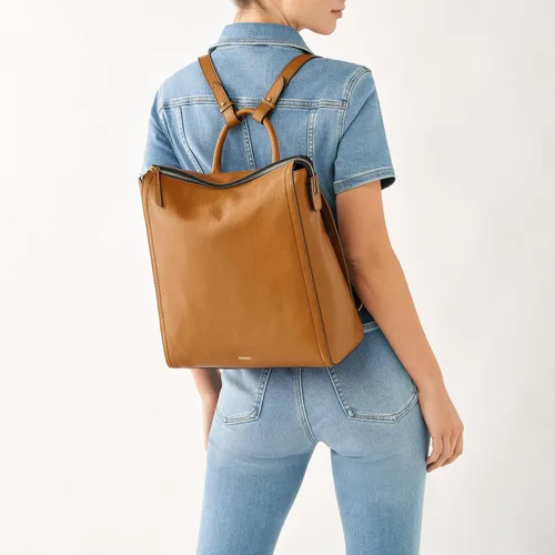 Miniatura 5 de Fossil Parker - Mochila convertible de cuero para mujer