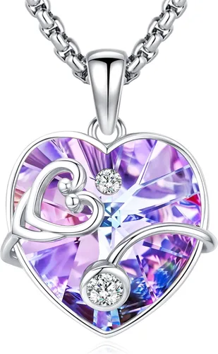 Miniatura 41 de Collar de alas de ángel de plata de ley 925, ángel de la guarda, enfermera RN caduceo, dije de ángel de cristal, joyería de regalo para mujer