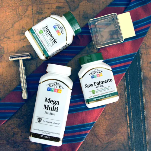 Miniatura 6 de 21st Century Saw Palmetto 450 mg cápsulas vegetales, 60
