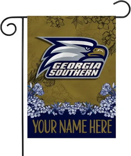 Miniatura 30 de Rico Industries Bandera de jardín personalizada estándar/primaria de la NCAA Louisiana Tech Bulldogs - 01