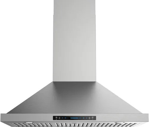 Miniatura 9 de JOCO Campana extractora de montaje en pared de 30 pulgadas, campana de ventilación de chimenea de cocina de acero inoxidable de 900 CFM, convertible