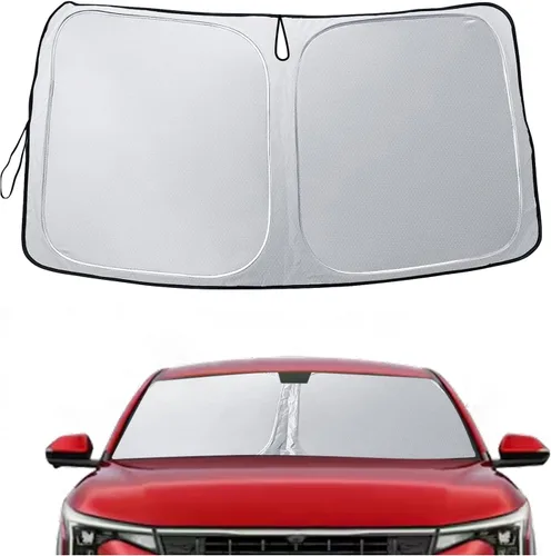 Miniatura 10 de SXCY Parasol para parabrisas Kia NIRO 2023-2026, accesorios 2021-2024 2025 2026 NIRO EV 2023-2026, 2023-2025, 2026, parasol plegable para rayos UV