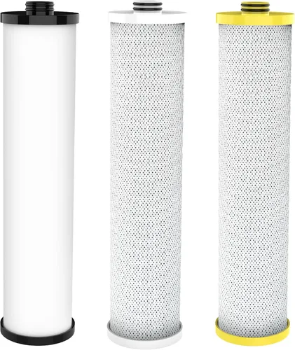 Miniatura 10 de AQUA CREST Filtro de agua WF52 de repuesto para reemplazo de filtro Aquasana® AQ-5300R AQ-6300 Filtro de agua Claryum® de 3 etapas para debajo