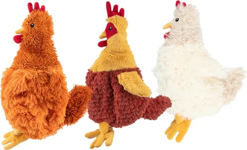 Miniatura 50 de Best Pet Supplies - Juguetes para cachorros y perros adultos, crujen y hacen chirridos, pato, rosa claro Pato arrugado (rosa claro)