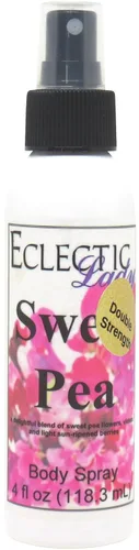 Miniatura 7 de Eclectic Lady Spray corporal Sweet Pea, doble fuerza, 2 onzas, espray corporal para mujeres con fragancia limpia, ligera y suave, colonia con aroma