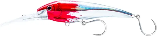Miniatura 28 de Nomad Design DTX Minnow con sistema Autotune patentado - Acción de natación de pez cebo agonizante, BKK Diablo Caballa Rosa Caliente