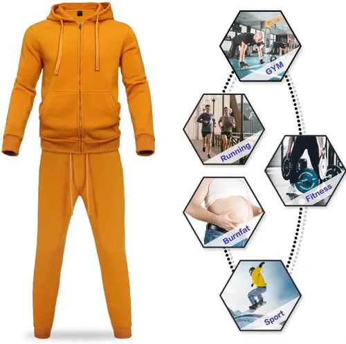 Miniatura 3 de Chándal para hombre, chamarras y pantalones de 2 piezas
