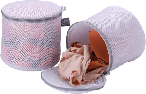 Miniatura 6 de Kimmama Bolsas de lavado de brasieres para lavandería, bolsas de lencería para lavar delicados, bolsa de lavandería grande para lavadora, malla