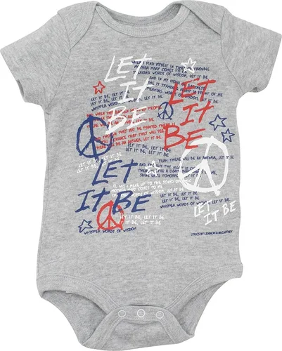 Miniatura 4 de Lyrics by Lennon and McCartney Baby 5 Pack Bodysuits Newborn to Infant