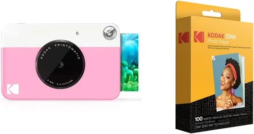 Miniatura 8 de Kodak - Papel fotográfico Zink prémium de 2 x 3 pulgadas (100 hojas) y cámara de impresión instantánea digital KODAK Printomatic