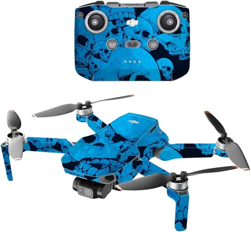 Miniatura 10 de MightySkins - Compatible con DJI Mini 2 Dron portátil - Mixtape Funda protectora de vinilo duradera y única Fácil de aplicar, quitar y cambiar