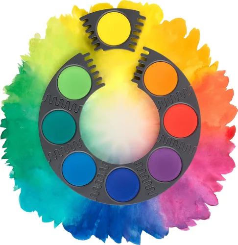 Miniatura 6 de Faber-Castell Caja de pintura Connector - 12 colores turquesa