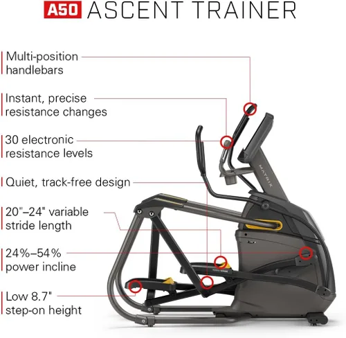 Miniatura 2 de Matrix Entrenador de ascenso Fitness A50 con consola XUR