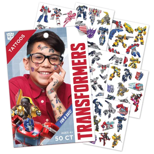 Miniatura 12 de Savvi - 50 tatuajes temporales de Dungeons & Dragons: Tinta segura para la piel, ideal para fiestas de cumpleaños y noches de juegos, niños y niñas