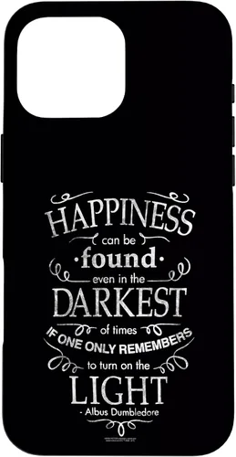 Miniatura 19 de Harry Potter Funda con cita de felicidad para iPhone 17