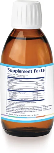 Miniatura 9 de PRN DE Omega Beneficios (fórmula líquida) - Soporte para la sequedad ocular - 2240 mg de EPA y DHA en la forma de triglicéridos Suministro para 40