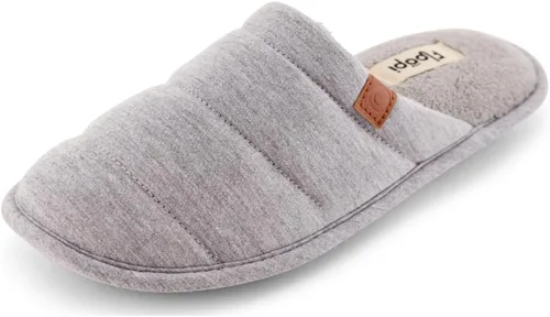 Miniatura 2 de Floopi Pantuflas de casa para mujer, forro superior de jersey suave, pantuflas de espalda cerrada, plantilla de memoria cómoda de múltiples capas