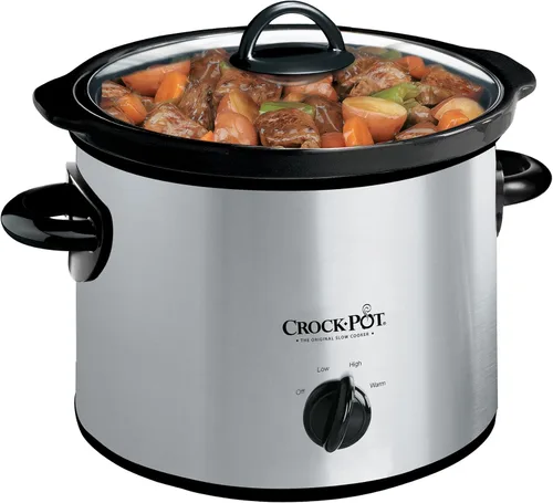 Miniatura 9 de Crock Pot. Olla de cocción lenta manual, Negro