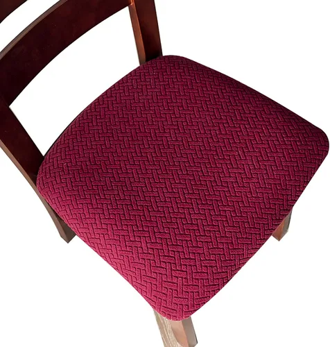 Miniatura 18 de Genina Fundas de asiento impermeables para sillas de comedor, fundas de asiento de silla de comedor, fundas de asiento de cocina, fundas de asiento