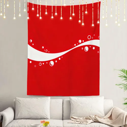 Miniatura 104 de Shrahala Tapiz de pared azul brillante, acuarela azul degradado para colgar en la pared, tapiz grande decorativo de fibra de poliéster, dobladillo