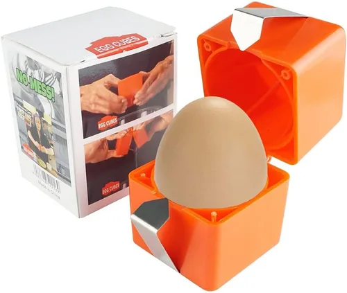 Miniatura 6 de Abridor de huevos y cubos de huevos, herramienta fácil y segura para galletas de huevos, separador de huevos y cortador de cáscara, divisor