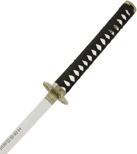 Miniatura 5 de MASTER USA - Espada Katana tallada a mano con código Samurai Bushido en vaina, acero 1045, 41.5 pulgadas en total, incluye soporte de exhibición