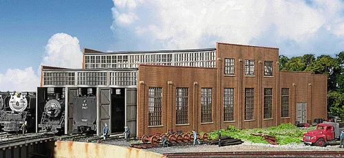 Miniatura 16 de Walthers Cornerstone Serie Kit HO Scale 2-Stall Motor House & Accesorios