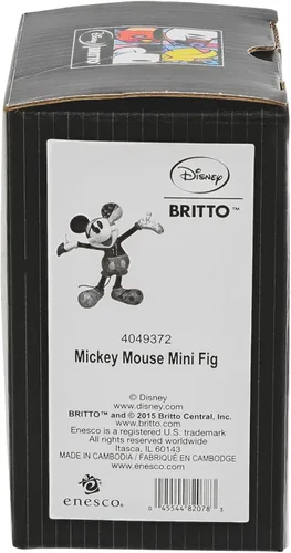 Miniatura 4 de Enesco Disney by Britto - Figura miniatura de Mickey Mouse, 3.25 pulgadas, multicolor