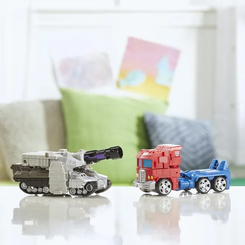 Miniatura 5 de Transformers Toys Heroes and Villains Optimus Prime y Megatron, paquete de 2 figuras de acción – para niños de 6 años en adelante, 7 pulgadas
