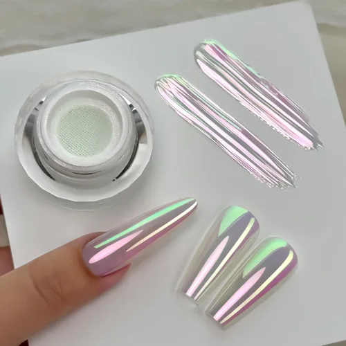 Miniatura 15 de GleamTap - Capa superior para polvo de cromo, fórmula libre de Hema y TPO, 0.5 onzas líquidas, capa superior cromada que no se limpia con máxima