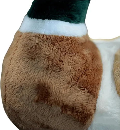 Miniatura 4 de FRANKIEZHOU Peluche realista de pato real de 12 pulgadas de largo, peluche de pato realista, juguetes de peluche de pato suave, regalos para niños
