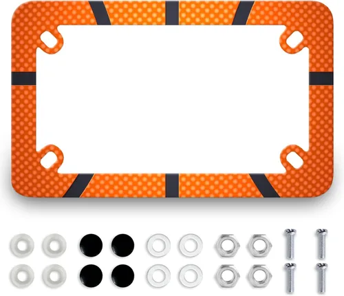 Miniatura 14 de Marco de placa de motocicleta con cruz de Jesús, bandera estadounidense, de acero inoxidable, divertido soporte para placa de motocicleta, soporte