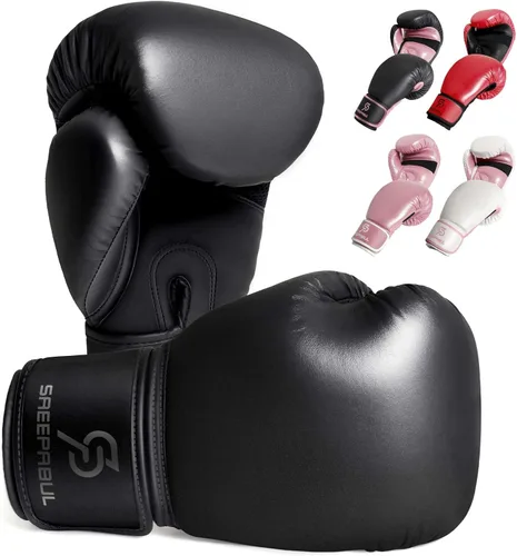 Guantes de boxeo SAEEPABUL S200 para hombres y mujeres, adecuados para boxeo, kickboxing, artes marciales mixtas, Muay Thai, MMA, saco pesado,